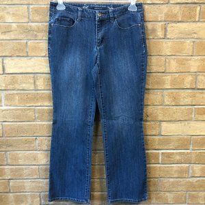 Christopher & Banks Modern Fit Women’s Dark Wash Blue Jeans Size 4 Short Petite